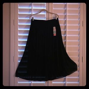 Maddi Pleated Midi Skirt